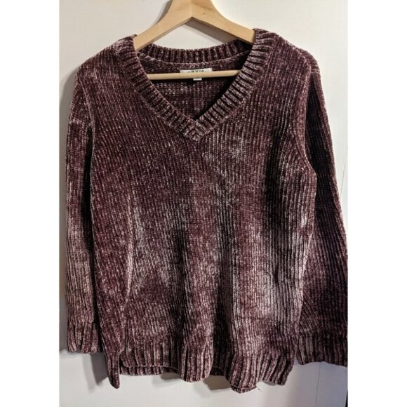 Orvis | Chenille Pullover Sweater In Mauve - Picture 1 of 6